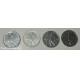 ITALIA  50 lire  1978  1955  1989  1977  4 monete