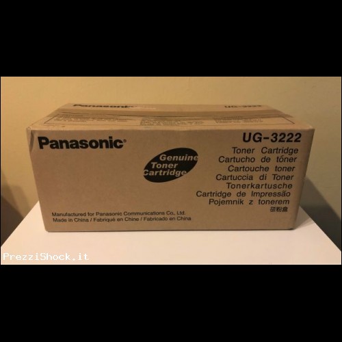 Toner originale Panasonic UG-3222 colore nero nuovo