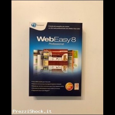WebEasy 8 Professional box in italiano nuovo