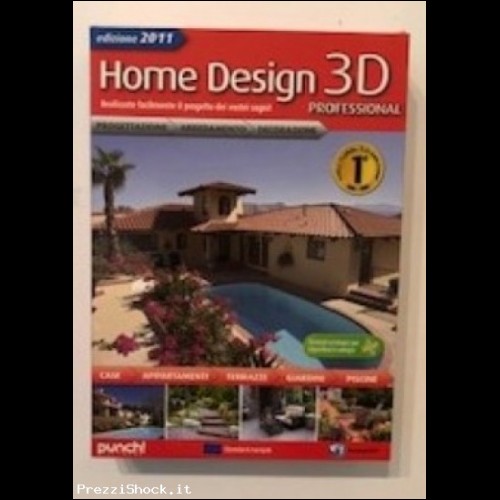 Home Design 3D Professional Edizione 2011 nuovo