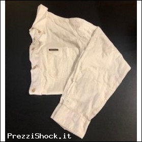 Camicia maniche lunghe M Marlboro Classic bianca usata