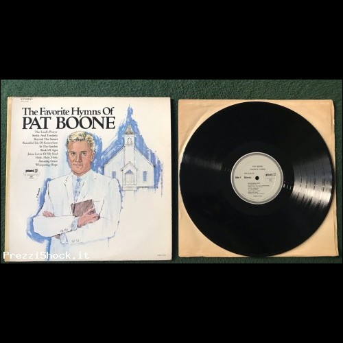 PAT BOONE  The Favorite Hymns Of Pat Boone - LP 33 Giri