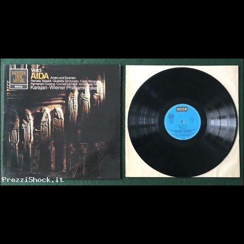 VERDI - AIDA - Arien und Szenen - Decca SMD 1140 - LP 33