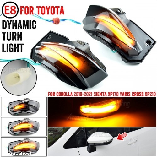 LED Dynamic Side Mirror Toyota Corolla Sport E210 