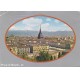 cartolina torino - panorama con piazza v.veneto - viaggiata