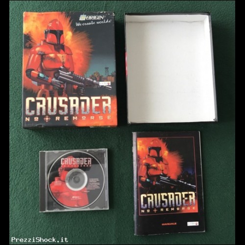 PC GAME - CRUSADER NO REMORSE - Big Box 1995 ITA