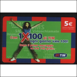 RICARICA TIM - 1XV5-C 1 X 100 DI TIM SETTEMBRE 2009