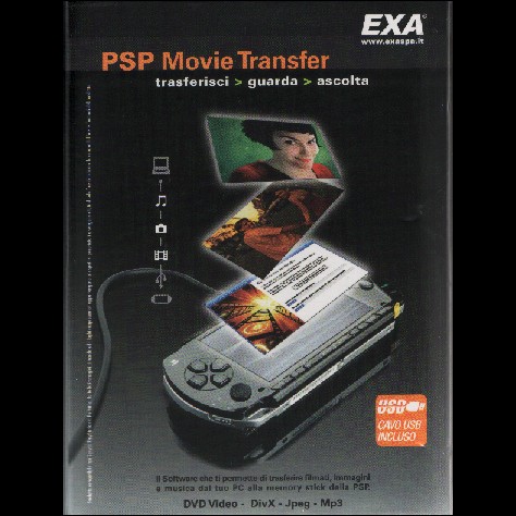 PSP MOVIE TRANSFER - CD ORIGINALE