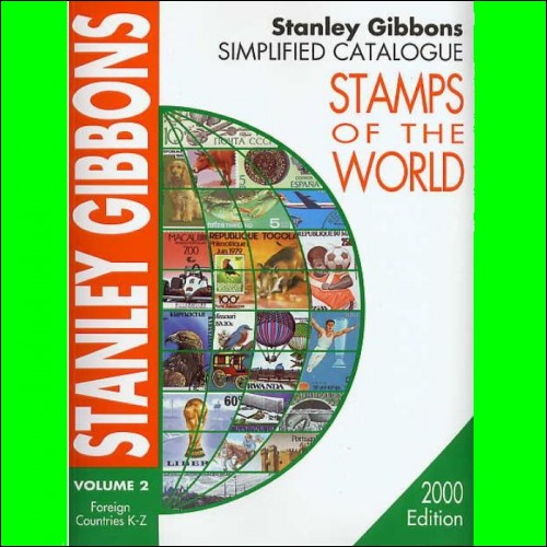 STANLEY GIBBONS 2000 MONDIALE VOLUME SECONDO K-Z