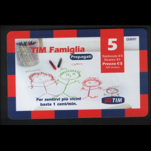 Ricariche TIM - TIM FAMIGLIA PREPAGATI  FAM5-K