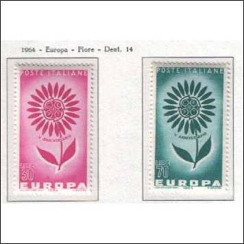 1964 Italia - Europa - 9 emissione
