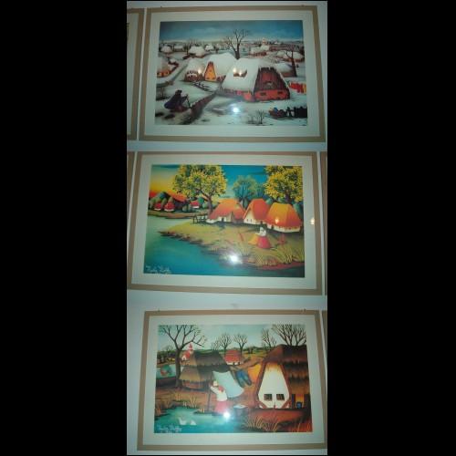Collezione di 3 quadri stolfa 1976,stupendi !!!!!!!