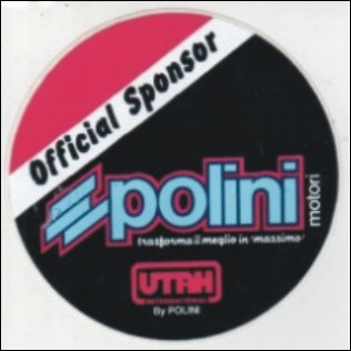 Adesivo - POLINI - UTAH - Sticker Originale Vintage