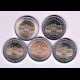 eccez 5 monete commem.da 2  germania 2007 A,D,J,G,F