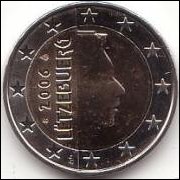 Lussemburgo 2003: 2 Euro, circolata