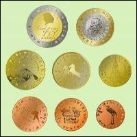 Slovenia 2007: serie 8 monete FDC da rotolino