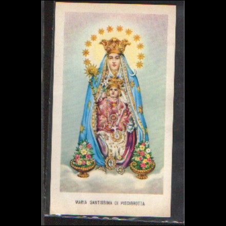 Santino - MADONNA di Piedigrotta - Holy Card n. 181