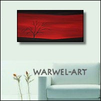 Warwel ~ Landscape ~ 40 cm x 80 cm ~ ASTRATTA