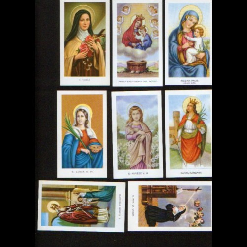 Santini - Lotto di 8 - Holy Card - L2