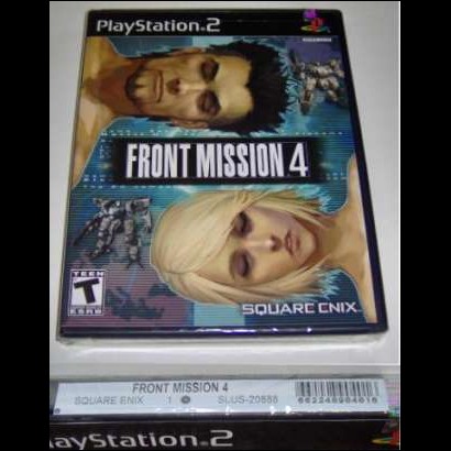 FRONT MISSION 4 -USA- PLAYSTATION PS2 - originale