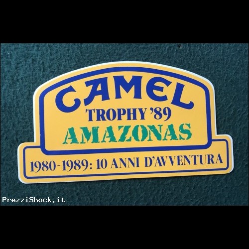 Adesivo - CAMEL TROPHY '89 - Amazonas