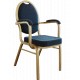Poltrona / sedia extra lusso elegante impilabile imbottita