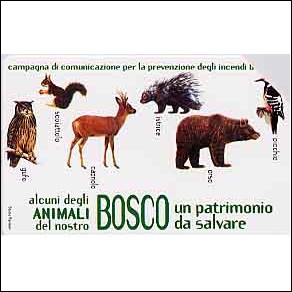 Jeps - a 20 CENTESIMI.... Bosco da salvare - animali