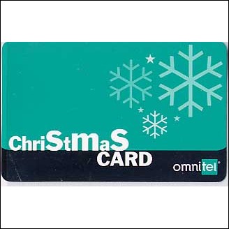 Jeps - OMNITEL - Carta servizi CHRISTMAS CARD