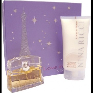 NINA RICCI  LOVE IN PARIS  Travel Set Eau de Parfum 50ml