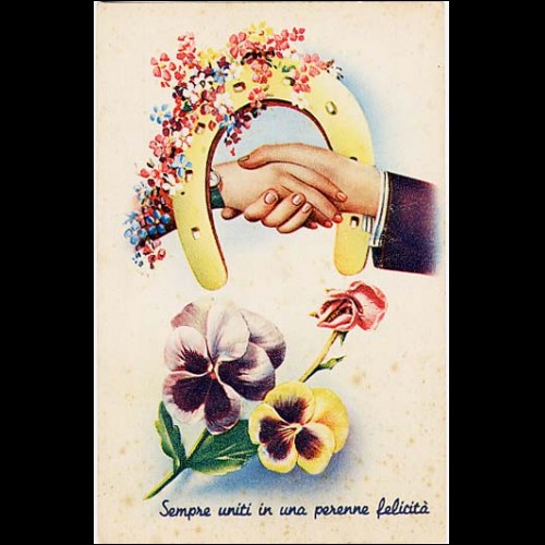 Jeps - cartolina RICORRENZA  anni 40-50 Matrimonio