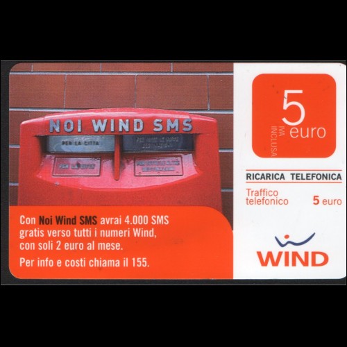 Ricariche WIND - NOI WIND SMS  SCADENZA 31/12/2011
