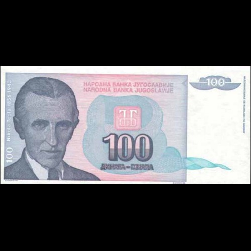 BA082 - YUGOSLAVIA - 100 DINARA - pick 139/A