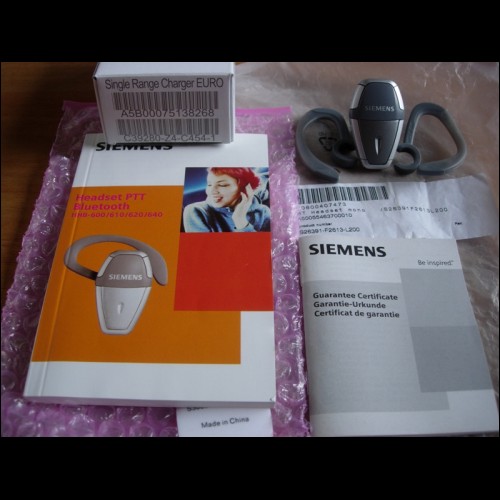 Auricolare Bluetooth Siemens HBB-600 Caricabatterie Incluso