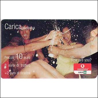 Jeps  - Vodafone/Omnitel - varianti in CARTONCINO