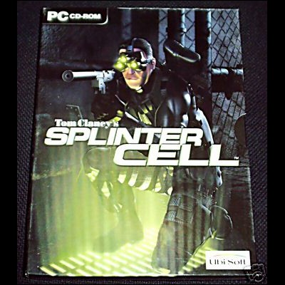    PC GAME SPLINTER CELL TOM CLANCY'S ORIGINALE