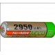Confezione di 4 batterie ricaricabili AA 2950 mAh