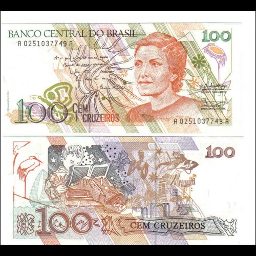 Banconota Fior Di Stampa - 200 CRUZADOS - BRASILE