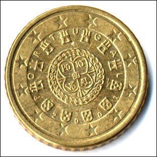 Jeps - PORTOGALLO - moneta 0,50 euro 2002 circolata