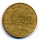 Jeps - GRECIA - moneta 0,10 euro 2002 circolata