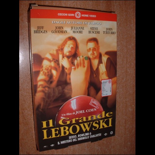 VHS FILM di Joel Coen  : IL GRANDE LEBOWSKI ( sesso bowling