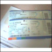 vendo 2 biglietti concerto ligabue 04/07/2008 s.siro milano
