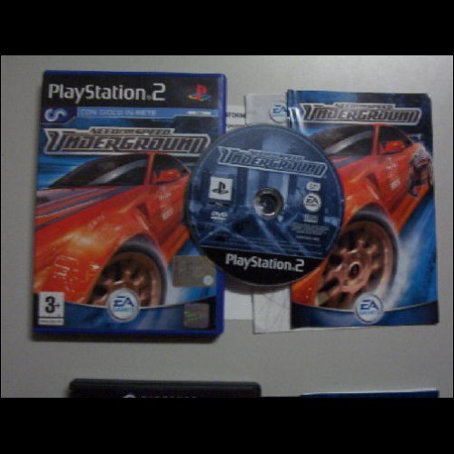 NEED FOR SPEED UNDREGROUND 2 originale per PS2 - PSTWO