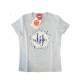 t-shirt LIU-JO GIRL  taglie dsp. 6, 8 anni  colore celeste