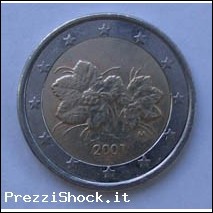 FINLANDIA 2 Euro 2001 CIRCOLATA RARA