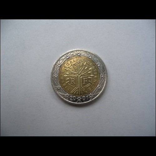 FRANCIA 2001 moneta da 2 euro circolata