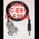 CAVO PER RTX ICOM IC-E91 IC-E2820 CAT PC VHF UHF RADIO