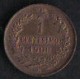 ITALIA REGNO 1908 - 1 centesimo cifra - SPL/FDC