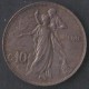 ITALIA REGNO 1911 - 10 centesimi commemorativa - SPL