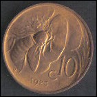 ITALIA REGNO 1923 - 10 centesimi ape - FDC