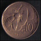 ITALIA REGNO 1930 - 10 centesimi ape - SPL
